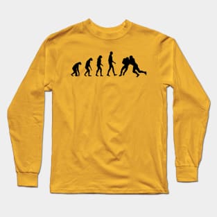 Evolution football Long Sleeve T-Shirt